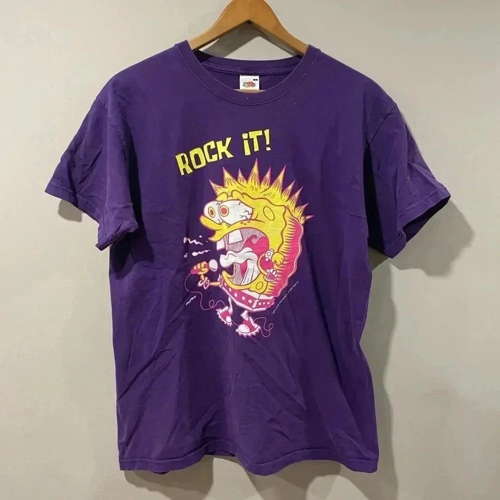 09’ Sponge Bob  Viacom T-Shirt